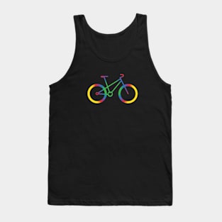 Rainbow bike Tank Top